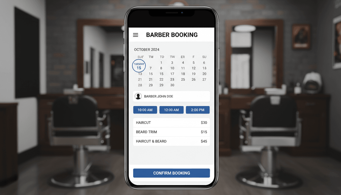 Online appointment booking system